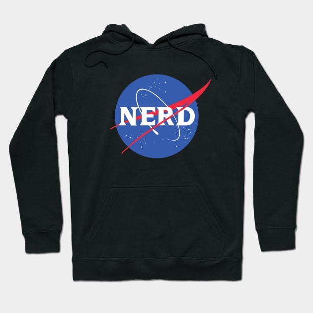 Nerds In Space Hoodie by DavesTees